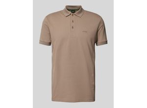 4063542753366 - Regular Fit Poloshirt mit Label-Stitching Modell PADDY