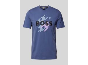 4063542771193 - T-Shirt mit Label-Print Modell Thompson