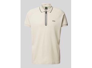 4063542791573 - Regular Fit Poloshirt mit Strukturmuster Modell Philix