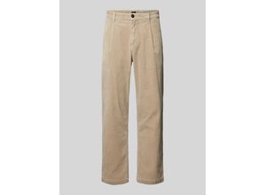 4063542958488 - Relaxed Fit Cordhose mit Bundfalten Modell Chino-Shyne