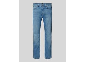 4063542983145 - Slim Fit Jeans mit Label-Patch Modell Delaware