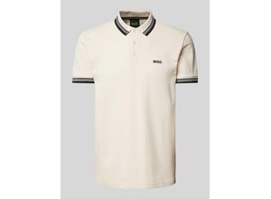 4063543050730 - Regular Fit Poloshirt mit Label-Stitching Modell PADDY