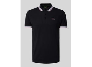 4063543051133 - Regular Fit Poloshirt mit Label-Stitching Modell PADDY