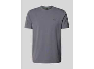 4063543059276 - T-Shirt mit Label-Applikation Modell Tee