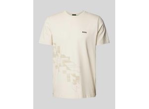 4063543077706 - T-Shirt mit Label-Print