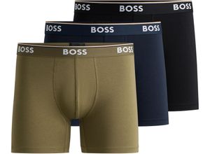 4063543102972 - BOSS Pants 3er-Pack Logo-Bund für Herren blau L