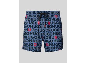 4063543145429 - Badehose mit Allover-Logo-Print Modell Tortuga