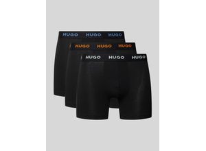 4063543148079 - HUGO RED Pants 3er-Pack Logo-Bund für Herren schwarz XL