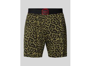 4063543151345 - Shorts mit Label-Patch Modell Pufferfish