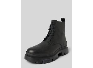 4063543203990 - Schnürboots aus Leder mit Label-Details Modell Fabyan