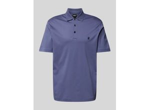 4063543442900 - Slim Fit Poloshirt mit Label-Patch Modell Parris