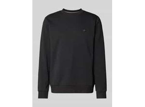 4063543445314 - Sweatshirt mit Label-Badge Modell Sharpe 4063543445314 - Sweatshirt mit Label-Badge Modell Sharpe