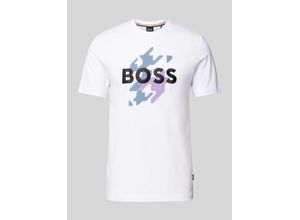 4063543512658 - T-Shirt mit Label-Print Modell Thompson