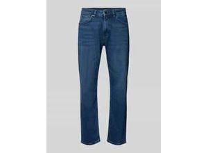 4063543569768 - Regular Fit Jeans mit Label-Patch Modell ReMaine