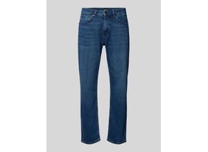 4063543569881 - Regular Fit Jeans mit Label-Patch Modell ReMaine