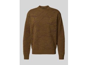 4063543582286 - Sweatshirt mit Strukturmuster Modell Kratere