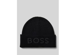 4063543693302 - Beanie mit Label-Stitching Modell Afox