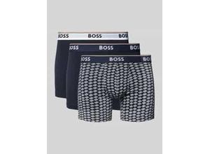 4063544070447 - BOSS Trunks mit elastischem Label-Bund im 3er-Pack