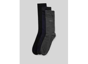 4063544106382 - Socken mit Label-Detail mit Geschenkbox im 3er-Pack