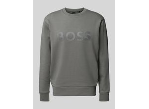 4063544121903 - Sweatshirt mit Label-Schriftzug Modell Salbo