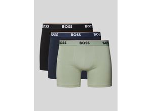 4063544201193 - Boxershorts mit elastischem Logo-Bund im 3er-Pack