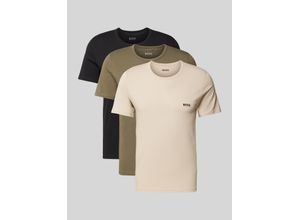 4063544209861 - T-Shirt mit Rundhalsausschnitt Modell Classic im 3er-Pack