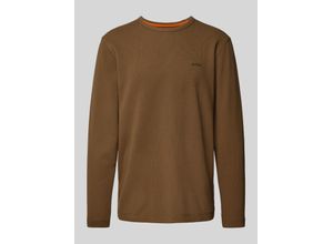 4063544246866 - Longsleeve mit Label-Stitching Modell Tempesto