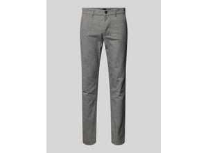4063544299190 - Slim Fit Chino in Melange-Optik