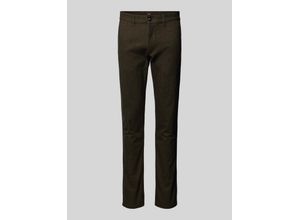 4063544301121 - Slim Fit Chino in Melange-Optik