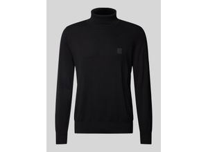 4063544459235 - Rollkragenpullover mit Label-Detail Modell Akiro