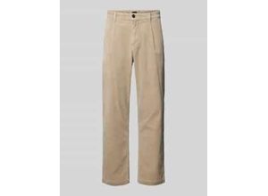 4063544498593 - Relaxed Fit Cordhose mit Bundfalten Modell Chino-Shyne