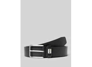 4063544704076 - Ledergürtel mit Label-Prägung Modell ELIO