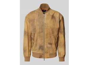 4063544767187 - Regular Fit Bomberjacke aus reinem Schafleder Modell JOTACO