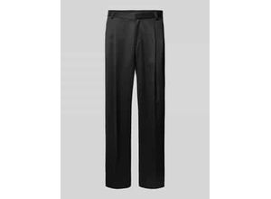 4063544777711 - Straight Leg Bundfaltenhose mit Gürtelschlaufen Modell Fedix