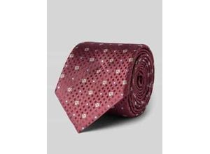 4063544875806 - Seidenkrawatte mit Label-Detail (75 cm)