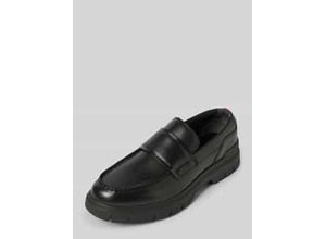 4063544919661 - Lederloafers mit Label-Detail Modell Ryan