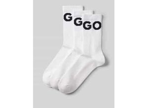 4063544942409 - Socken mit Label-Print im 3er-Pack