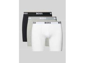 4063545013610 - Boxershorts mit elastischem Logo-Bund im 3er-Pack