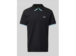 4063545041156 - Regular Fit Poloshirt mit Label-Print Modell Paddy Lux Heritage