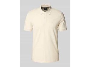 4063545107579 - Slim Fit Poloshirt mit Label-Stitching Modell PALLAS