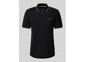 4063545137064 - Poloshirt mit Label-Print Modell Parlay 4063545137064 - Poloshirt mit Label-Print Modell Parlay