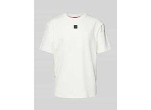 4063545200973 - T-Shirt mit Label-Badge Modell Dalile