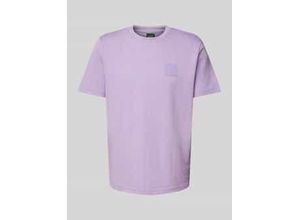 4063545338348 - T-Shirt mit Label-Patch Modell DropNeedle