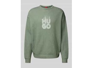 4063545420449 - Sweatshirt mit Label-Print Modell Dinkam 4063545420449 - Sweatshirt mit Label-Print Modell Dinkam