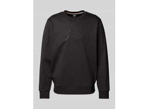 4063545426977 - Sweatshirt mit Label-Stitching Modell Soleri