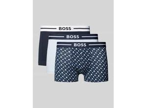 4063545473964 - Trunks mit elastischem Logo-Bund im 3er-Pack