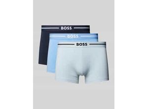 4063545512557 - Trunks mit elastischem Logo-Bund im 3er-Pack