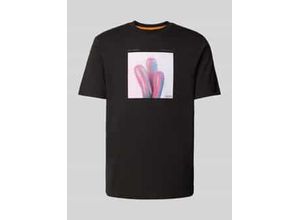 4063545526738 - T-Shirt mit Label-Print Modell mextour