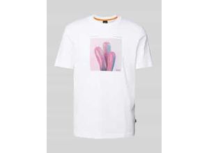 4063545526912 - T-Shirt mit Label-Print Modell mextour