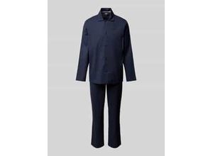 4063545672565 - Pyjama mit Logo-Stitching Modell Chris 4063545672565 - Pyjama mit Logo-Stitching Modell Chris